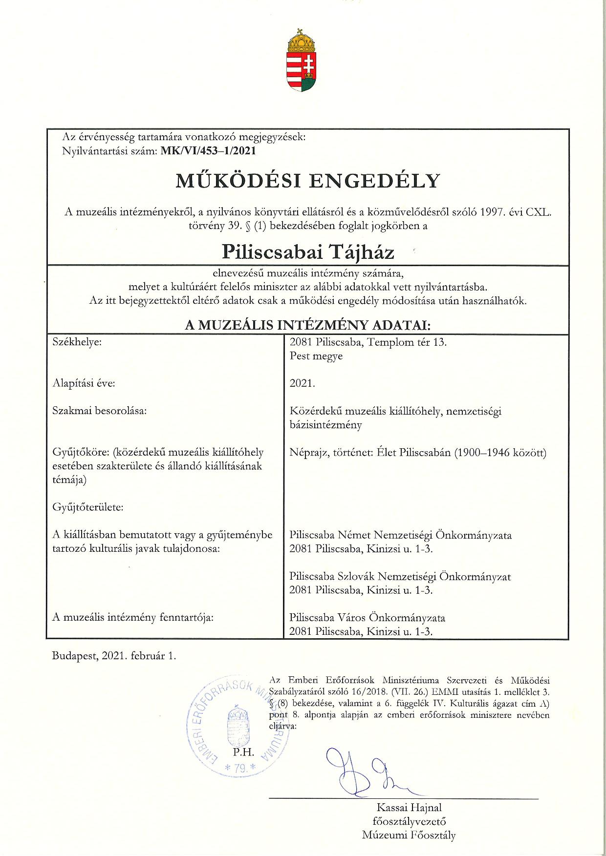 Piliscsabai Tájház