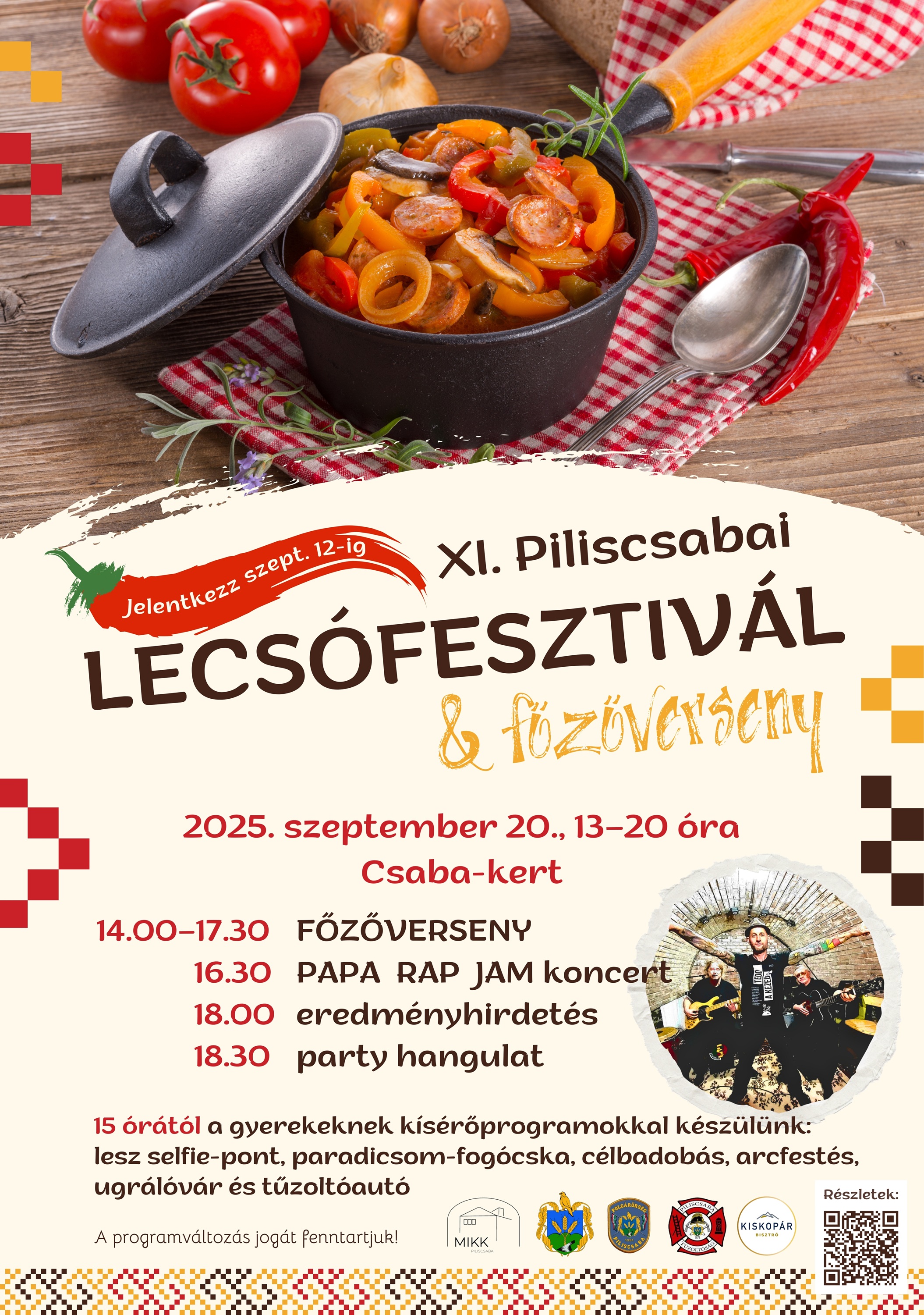 XI. Piliscsabai Lecsófesztivál és Főzőverseny