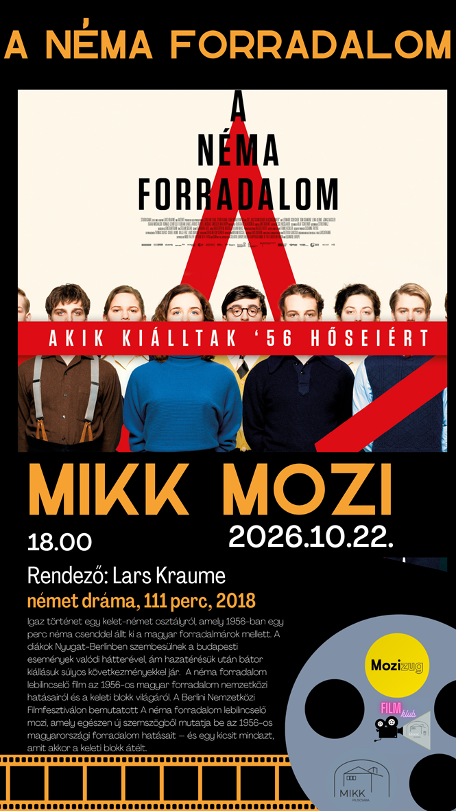 MIKK Mozi Filmklub - A néma forradalom 