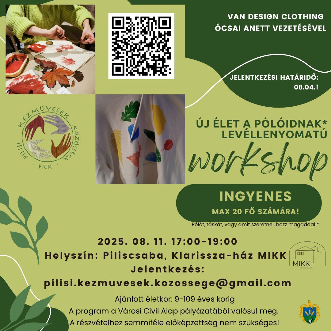 Workshop – Új élet a pólóidnak